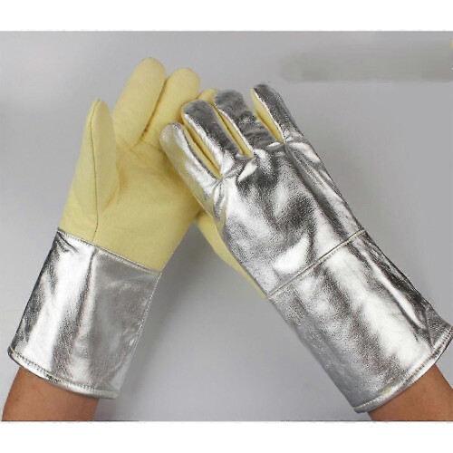 (2098)300 Grad hitzebeständige Handschuhe mit Aramid-Handfläche