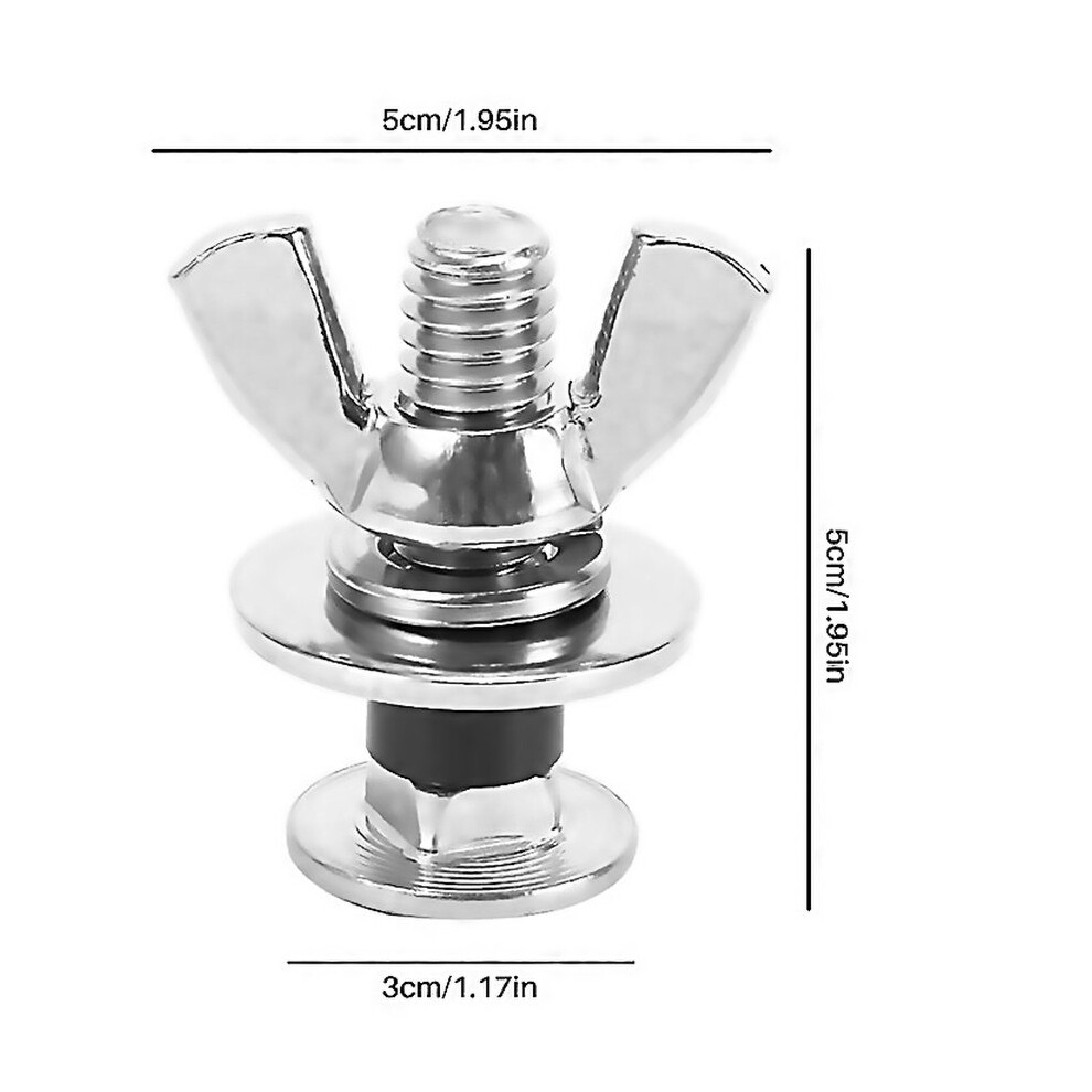 For 2Pcs Butterfly Backplate Wing Nuts For Underwater Scuba Diving 6956465853726