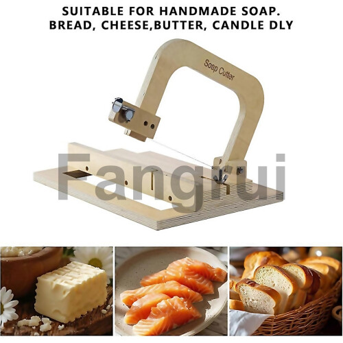 For Wooden Soap Cutters For Soap Making Adjustable Wire Soap Cutter 1