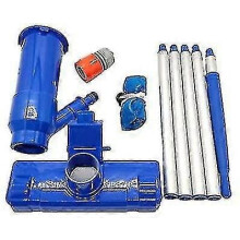 (1066) Poolpflege-Set: Poolreiniger mit Staubsaugerfunktion, Poolpflege, Teich, Springbrunnen, Laub,