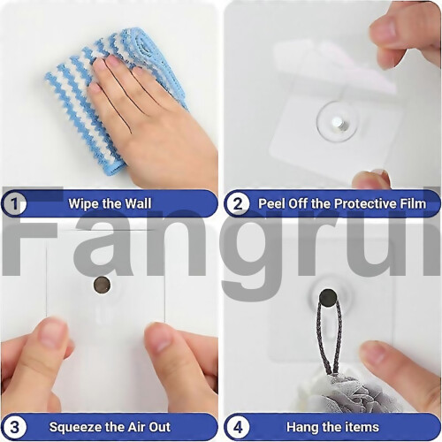 For Wall Hangers Without Nails Wall Hooks For Hanging 50pcs Wall Hooks 1