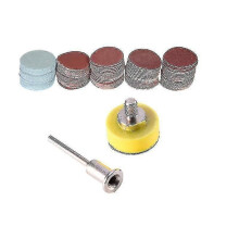 (1380) Kit di 100 dischi abrasivi da 1 pollice e 25 mm per utensili rotanti, smerigliatrici e trapani