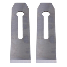 (1414)2x Handhobel aus hochkohlenstoffhaltigem Stahl, Holzbearbeitungswerkzeug, 44 mm