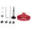 (1426)Woodworking Self-centering Vertical Doweling Jig Drill Guide Hole Punch Locator Carpentry Tool 1
