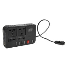(1545) Universele omvormer voor sigarettenaansteker, 12V naar 220V, 240V, 600W, gemodificeerde sinusgolf