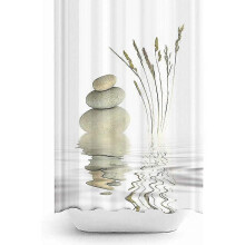 (2376) Douchegordijn 120x200 cm digitale print modern design waterdicht polyester stof wasbaar schimmelwerend