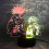 (2377)Naruto Uchiha Itachi Lampada da tavolo a LED con luce d'atmosfera 3D Usb 2