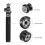 (Grey43920) Per asta di prolunga Dji Osmo, asta di prolunga scalabile per Dji Osmo e Osmo Plus e Osmo 3