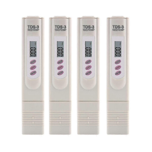 (2083) 4 pezzi TDS Meter Water Quality Tester Filter Pen Testing Water Quality For Drinking Water/piscina