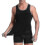 (M-Nero43984)Maglia a compressione per ginecomastia da uomo, allenatore della vita, intimo dimagrante, 1