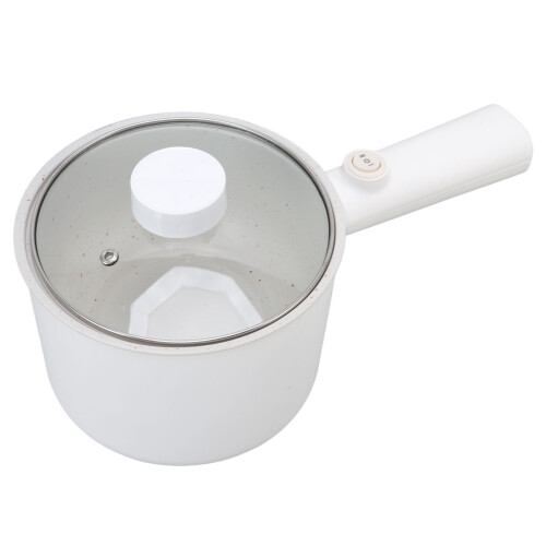 1.8L Multifunction Electric Hot Pot Cooker with Ceramic Glaze Liner