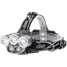 (132307) LED-koplamp, oplaadbare USB-koplamp met bewegingsmelder, 6 verlichtingsmodi, IPX4-bescherming,