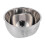 S-22.5CM Cestello in acciaio inossidabile per scolare il riso, Argento 1