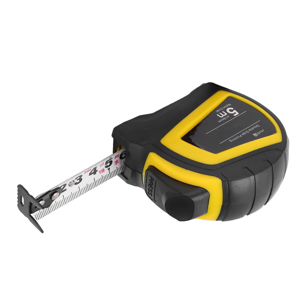 16.4Ft Steel Tape Measure Auto-Lock Double-Sided For Woodworking Ease 7901340596136
