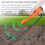 (132829) Metaaldetector, metaaldetector metaalpinpointer waterdichte scan waterdichte metaalpointer 1
