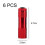 (red45165) 6 pezzi 9led Vi Flash, lampada rilevatore UV My 2