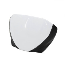 (White46231) Motorradzubehör für Trident 660: Frontscheibe, Windschutzscheibe, Verkleidung