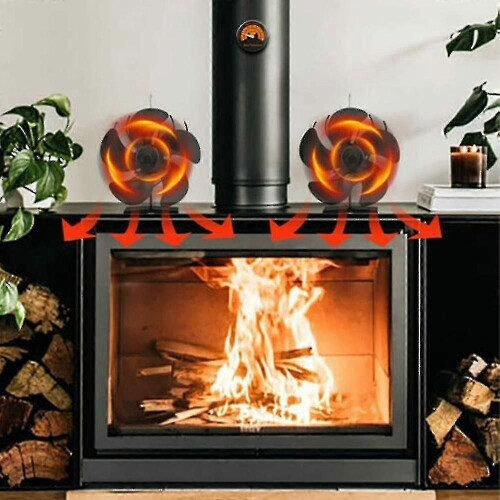 (Nur schwarze Lüfterflügel 169) Kaminofenventilator, Kaminofenventilator 2