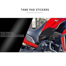 (un set45832)Accessori per moto Adesivi antiscivolo laterali per serbatoio carburante Adesivo in gomma