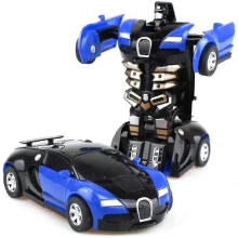 (bleu aa170) Voiture robot transformable télécommandée, jouet robot pour enfants