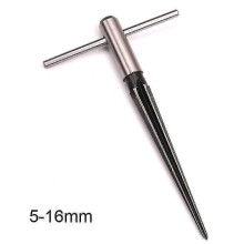 (5 16mm670) Gitaar taps toelopende brug pin gat ruimer 6 gecanneleerd 5 graden houtbewerker luthier
