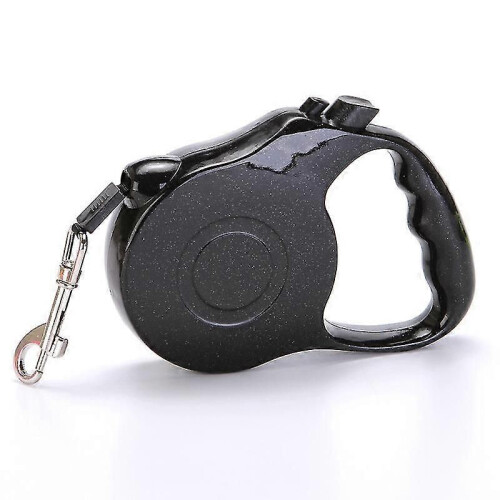 (black1369) Correa retráctil automática para pasear mascotas, de nailon.