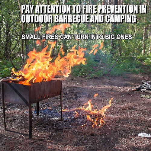 (100*1501509)Evago Rectangular Fire Pit Pad ,portable Camping Accessories Fireproof Mat 1