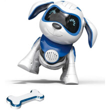 (1700) Mini perro robot con IA y hueso magnético, cachorro interactivo inteligente, juguete electrónico