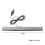 (Black1617)Sensor Bar Wired Receivers Ir Signal Ray Usb Plug Replacement For Wii Remote 2