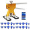 (Puller with 10 Tabs1732)Car Dent Puller Dent Remover Automotive Body Suction Cup Paintless Repair Tools 1
