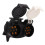 13P-7P Dual-Socket-Anhängerstecker-Adapter 12V Schwarz 15