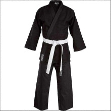 (130cm-Nero2144)Tuta da judo per studenti in cotone sportivo Blitz - nera