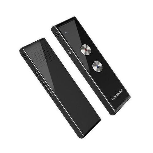 (Black2154) Traducteur vocal intelligent portable, traduction multilingue bidirectionnelle en temps 1