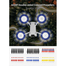(A144212) Tib voor Dji Mini 3 Pro dronepropeller voor Dji Mini 3 Pro accessoires dubbelzijdig kleur