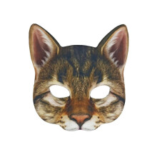 (Dragen-Li2423) Feestelijk dierenmasker voor dames, luipaard, halve maskers, Halloween-kostuum