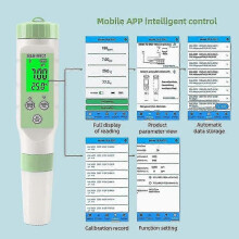 (31) Medidor de pH Bluetooth con ATC, medidor de pH/TDS/temperatura, monitor digital de calidad del