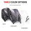 (Dark smoke45700)New For Trident 660 Motorcycle Windshield Windscreen Airflow Wind Deflectors Fly Screen 1