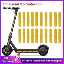 (blauw45878) 1 set reflecterende stickers voor Ninebot Max G30 G30d elektrische scooter fluorescerende