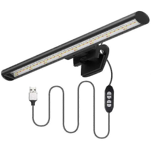 (458) Lampe LED pour écran d'ordinateur portable, lampe USB respectueuse des yeux