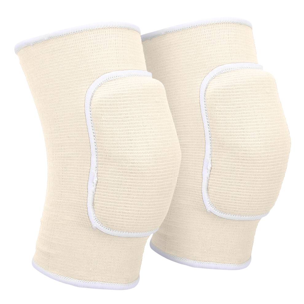 Protective Knee Pads, Cotton & Sponge, 20.5Cm, White 6931340596684