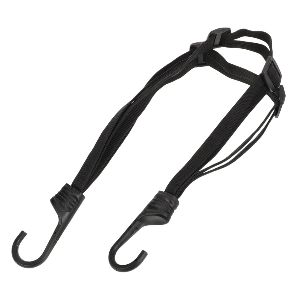 Bungee Cord For Helmet Elastic Motorcycle Helmet Bungee With Hooks Durable And Reliable For Luggage Securing 12 Inch 6947110099408