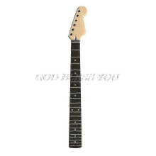 (black229) Manico per chitarra in legno d'acero, bordo liscio, tastiera in palissandro, manico per chitarra