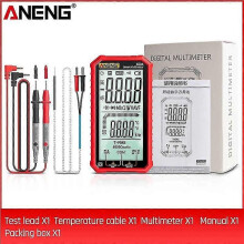 (Red280)Aneng Digitale Multimeter 620a Transistor Testers 6000 Counts True RMS Automatische Elektrische