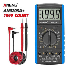 (Blue352)Aneng Dt9205a+ Digitale multimeter AC/DC Professionele transistortester Elektrische NCV-testmeter