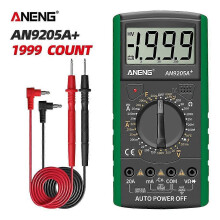 (green349)Aneng Dt9205a+ Digitale multimeter AC/DC Professionele transistortester Elektrische NCV-test