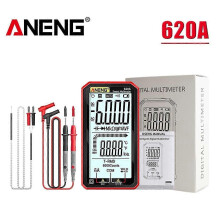 (Red372) Aneng 620a Digitale Multimeter Transistor Testers 6000 Counts True RMS Automatische Elektrische