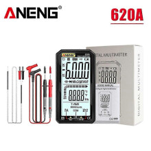 (black371)Aneng 620a Digital Multimeter Transistor Testers 6000 Counts True Rms Auto Electrical Capacitance