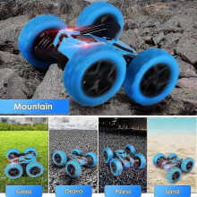 (2279) Auto telecomandata, auto acrobatiche 4WD 360, auto RC rotante da 2,4 GHz con fari, giocattolo