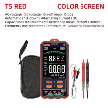(T5 R-original391) Njty T5 Smart Multimeter Digitale Mini Automotive Professionele Tester True RMS Ncv