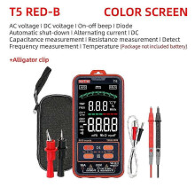 (T5 R - B393) Njty T5 Smart Multimeter Digitale Mini Automotive Professionele Tester True RMS Ncv Ac